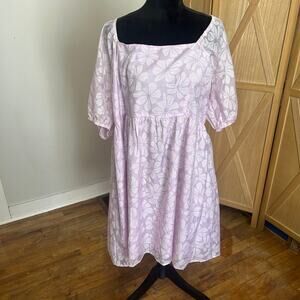 Lilac Floral Dress
